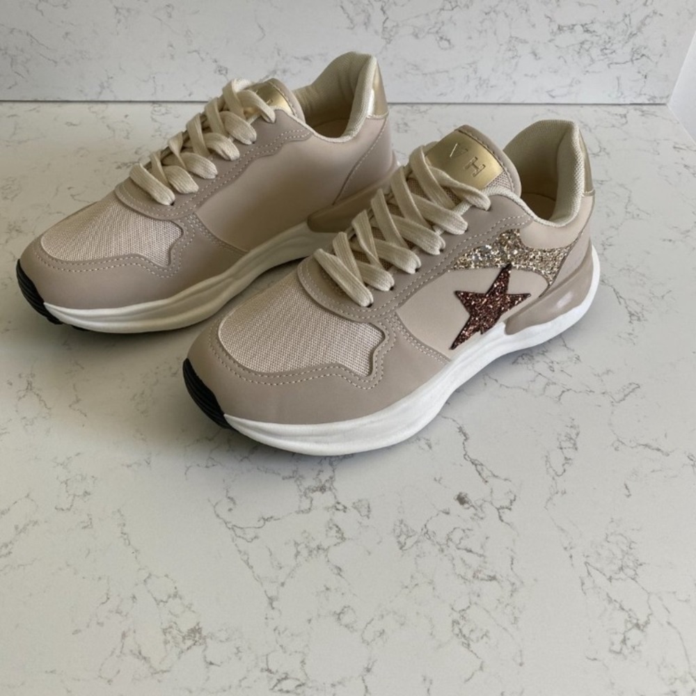 -New Vintage Havana Run Blush Multi Women’s Fashion Sneakers Size 7.5